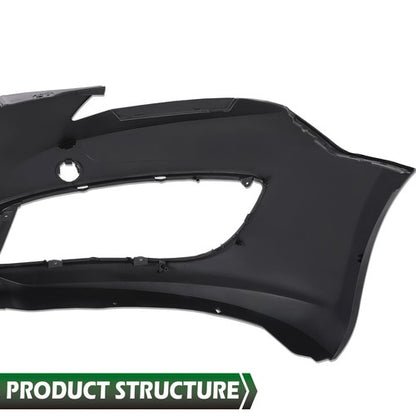 Solid Spare Front Bumper Cover Fascia Fit For 2010 2011 2012 Hyundai Genesis Coupe