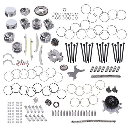 Solid Spare For Dodge Ram 1500 Dakota Durango 2004-2007 Master Overhaul Engine Rebuild Kit