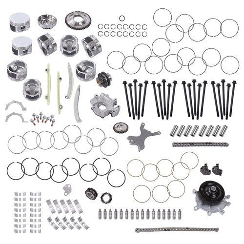 Solid Spare For Dodge Ram 1500 Dakota Durango 2004-2007 Master Overhaul Engine Rebuild Kit
