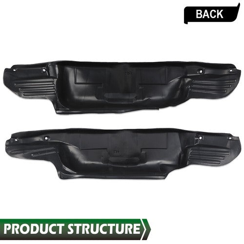 Solid Spare Rear Fender Liner Wheel Well Guard Fit For 2021-2024 Ford F-150 ML3Z9927886A