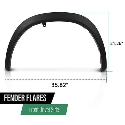 Solid Spare Fit For 15-21 Lexus NX300 NX300h NX200t Front Left Side Fender Trim LX1290101