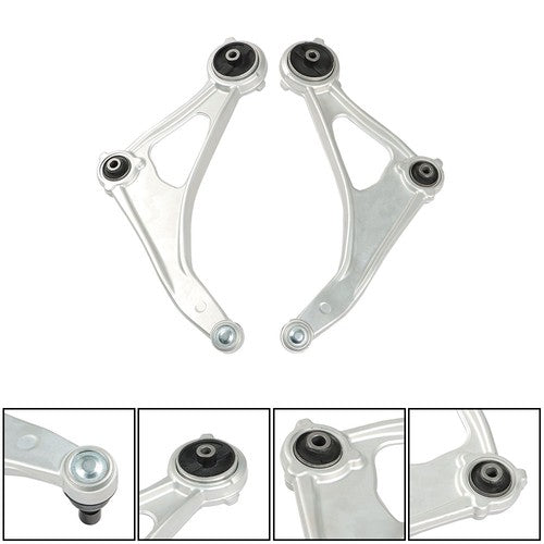 Solid Spare 2Pcs Front Lower Control Arm w/Ball Joint New For Nissan Maxima Altima 2015-2019