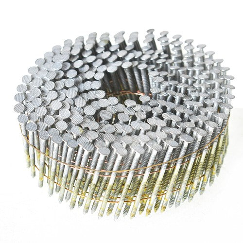 Solid Spare 3600Pcs Siding Nails 1-3/4" x 0.092"Collated Wire Coil Full Round Head 15 Degree