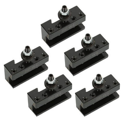 Solid Spare New 5PCS #1 Quick Change Turning & Facing Lathe Tool Post Holder OXA 250-001