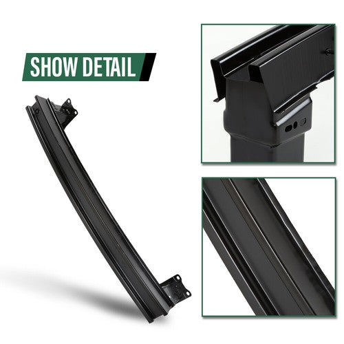 Solid Spare Fit For 2019-2023 VW Volkswagen Jetta Rear Bumper Reinforcement Bar VW1106136