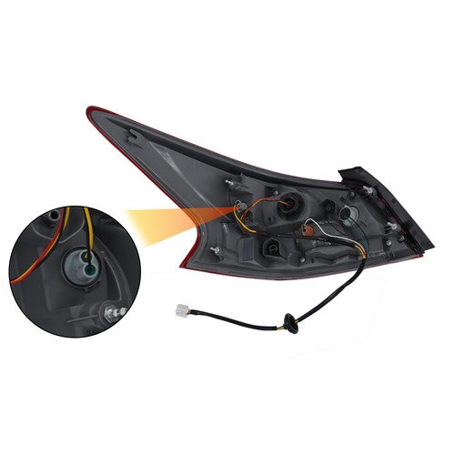 Solid Spare Right LED Tail Light Assembly For Nissan Altima 2013 Passenger Side Tail Lamp