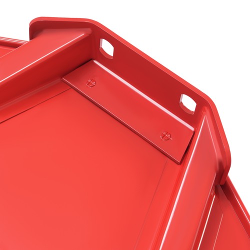 Solid Spare Red Steel 2 Fenders With Brackets Fits Massey Ferguson TO20 TO30 TO35 20C 30B