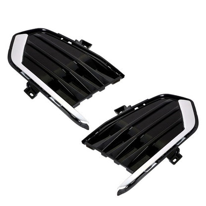 Solid Spare Fog Lamp Cover For Cadillac XT5 2017-2019 Black New Driver+Passenger Side Front