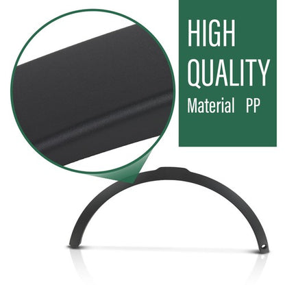 Solid Spare Fit For 2014-2018 Range Rover Evoque Front Right Fender Trim w/ Sensor Hole