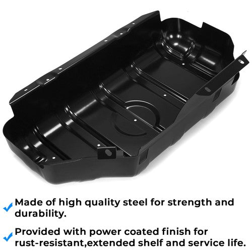 Solid Spare Fuel Tank Skid Plate For 97-06 Jeep Wrangler TJ & Unlimited with 15 or 19 Gallon