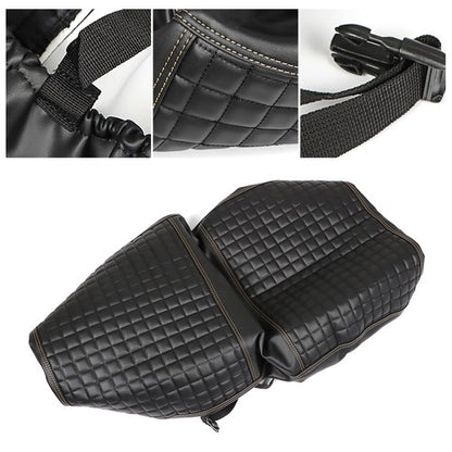 Solid Spare Black Golf Cart Diamond Seat Cover Kit For Club Car Precedent Seat Cushion