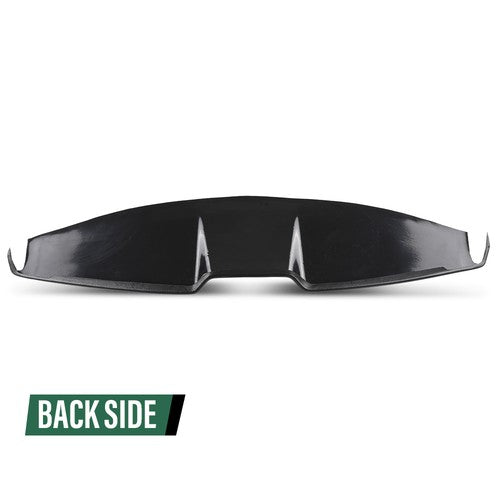 Solid Spare TPE Dashboard Dash Cover Overlay Black Fit For 2005-2009 Ford Mustang Base Model