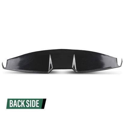 Solid Spare TPE Dashboard Dash Cover Overlay Black Fit For 2005-2009 Ford Mustang Base Model