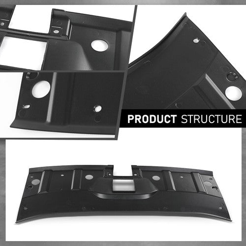 Solid Spare Fit For 21-24 Jeep Grand Cherokee Radiator Support Cover | Upper | Sight Shield