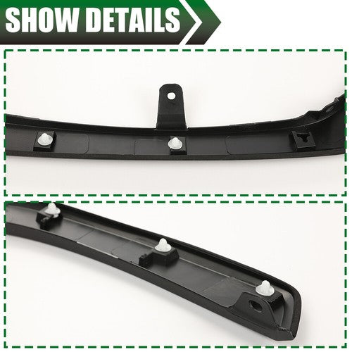 Solid Spare Fit For 2019-2022 Toyota Rav4 Front Right Side Fender Flare Molding Trim Black