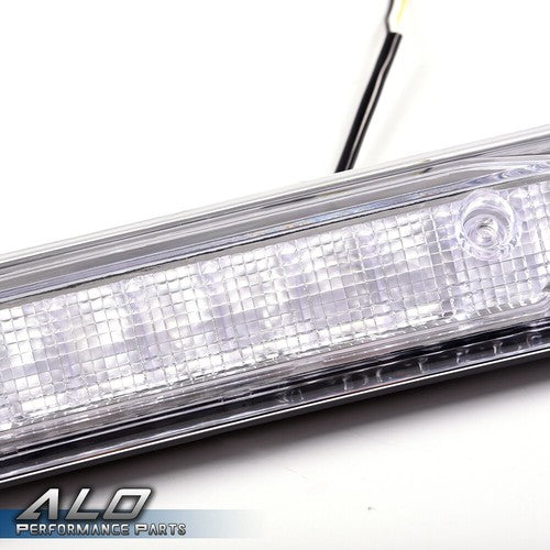 Solid Spare For 15-20 Ford F150 F250 F350 LED Third 3rd Tail Brake Light Cargo Lamp Chrome