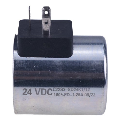 Solid Spare Solenoid Valve Coil S1-024000 24VDC for Parker 028000 012000 2.72 1.15 1.29A