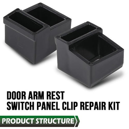 Solid Spare Fit For Chevy Silverado Tahoe GMC Sierra Door Arm Rest Panel Clip Repair Kit