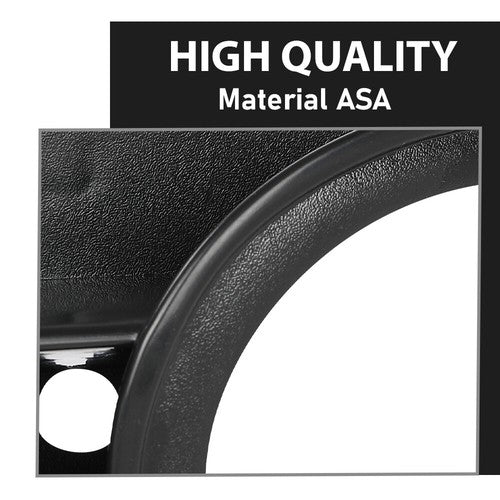 Solid Spare Fog Light Bezel Lamp Trim Fit For 06-08 Audi A6 05-08 A6 Quattro Sedan LH RH