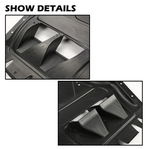 Solid Spare Fit For 2012-2022 Volkswagen Passat Front Engine Splash Shield Under Cover Black