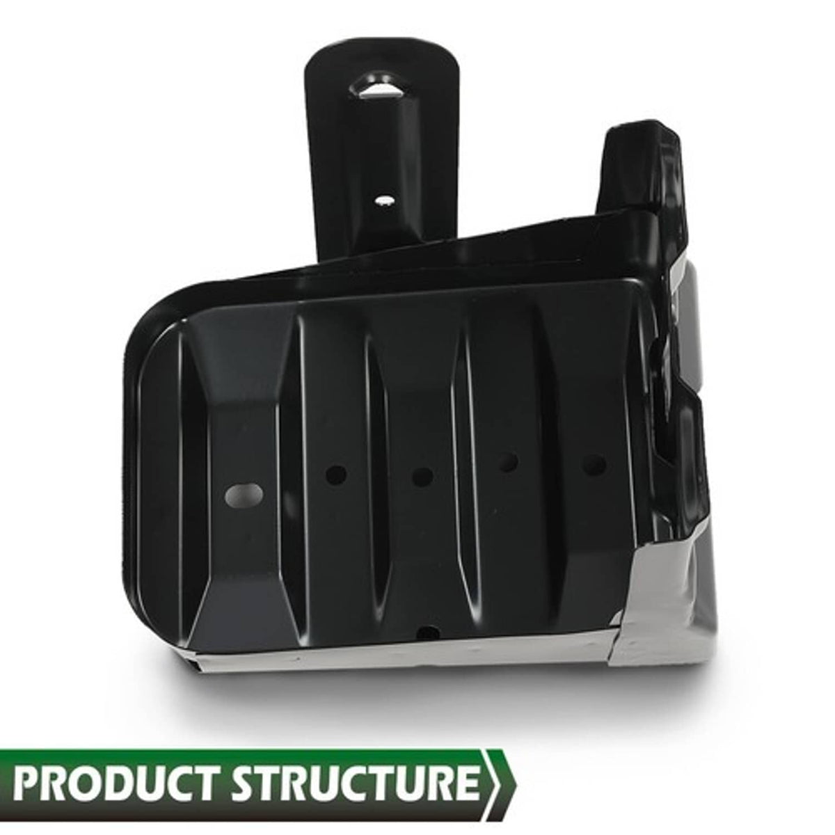Solid Spare Fit For 09-20 Dodge Journey #5178247AB Battery Tray Bracket Black New