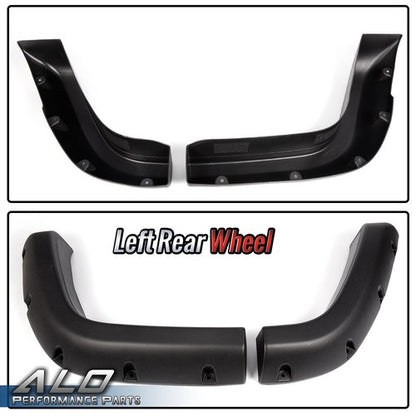 Solid Spare Fit For 84-01 Cherokee XJ 4-Door Pocket Rivet Off-road Wheel Wide Fender Flares