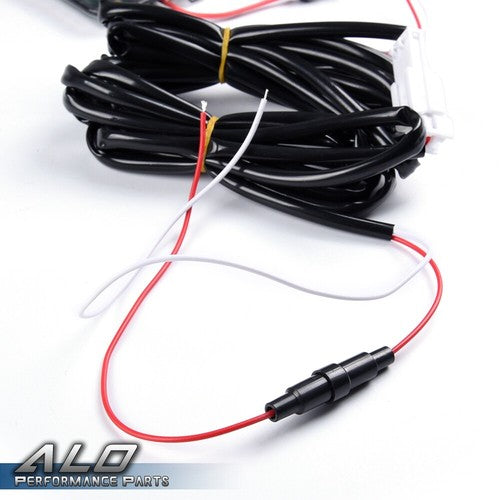 Solid Spare Fit For 2009-2012 Honda Fit/Jazz Smoked Lens Rear Trunk Door High Power LED Lamp
