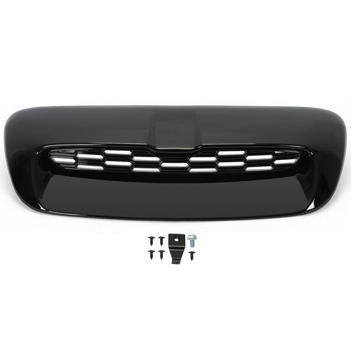 Solid Spare Black Painted For 07-14 Mini Cooper S R55 R56 R57 R58 Hood Air Intake Vent Scoop