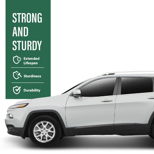 Solid Spare Fit For 2014-2022 Jeep Cherokee Skirt Rocker Molding Panel Left Driver Side