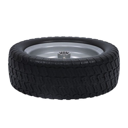 Solid Spare For Lawn Mower Solid Tire 2-Pack 13X5.00-6 Tire & Wheel Flat Free 3.4' Axle Hole