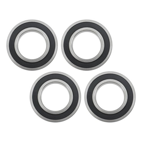 Solid Spare 4Pcs 6210-2RS Bearings 50×90×20mm Double Rubber Seals Deep Groove Ball Bearing