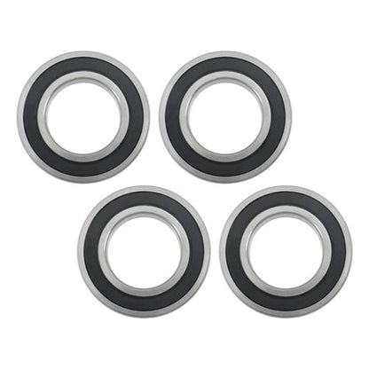 Solid Spare 4Pcs 6210-2RS Bearings 50×90×20mm Double Rubber Seals Deep Groove Ball Bearing