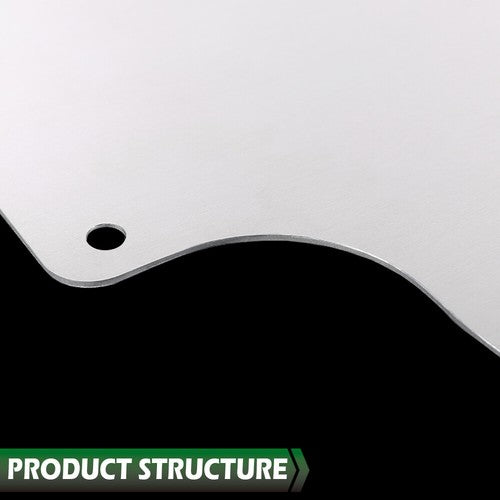 Solid Spare Fit For 71-77 Chevy Vega Heater Delete Panel Plate Replacement