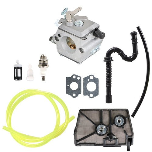 Solid Spare Kit For Stihl 028 028AV Super Chainsaw Tillotson HU-40D Carburetor Air Filter