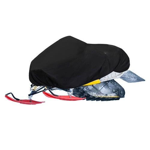 Solid Spare New For Snowmobile up to 90" Black Heavy Duty Trailerable Sled Storage Cover US