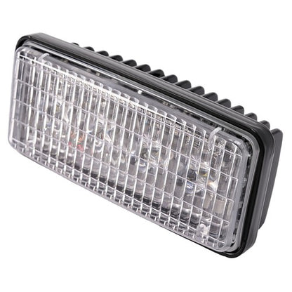 Solid Spare For John Deere Clear Plastic PC LED Headlight 7200 7400 7600 7700 #RE161288