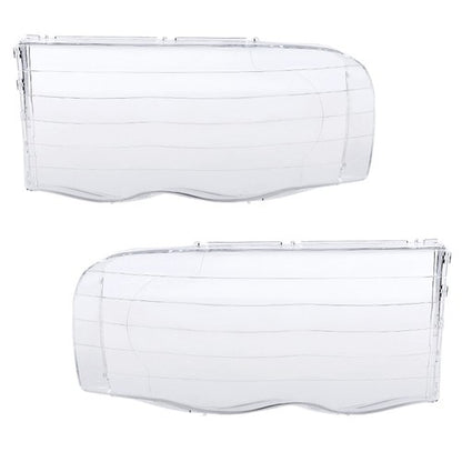 Solid Spare Fit For 2002-2005 Dodge Ram 1500 2500 3500 Clear Headlight Replacement Lens