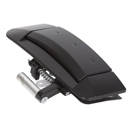 Solid Spare Door Handle Right (Passenger) Outside Exterior Black For Nissan 350Z 2003-2009