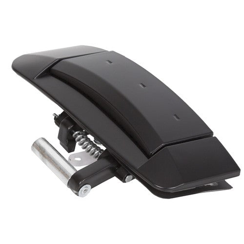 Solid Spare Door Handle Right (Passenger) Outside Exterior Black For Nissan 350Z 2003-2009