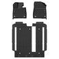 Solid Spare Fit For 21-25 Toyota Sienna 8 Seat All Weather TPE Floor Mats Protection Liners