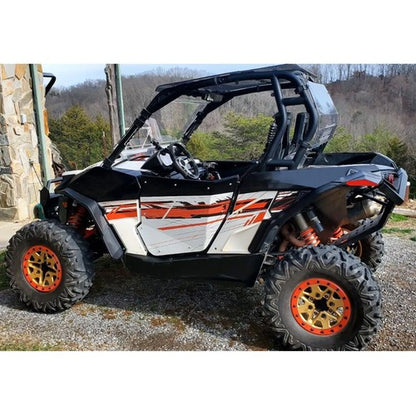 Solid Spare 1 Set of Fender Flares For 2013-2016 CAN AM Maverick Max 1000/1000R #715001323