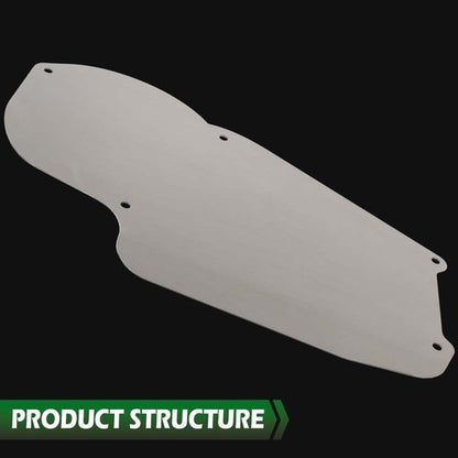 Solid Spare Fit For 1973-1977 Pontiac Astre H Body Aluminum A/C Heater Delete Panel Plate