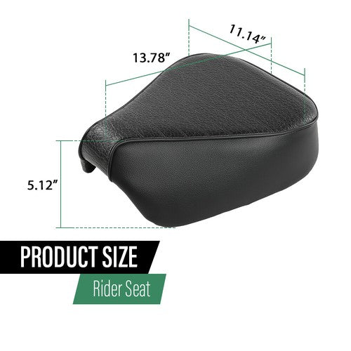 Solid Spare Fit For Honda CT110 1980-1986 CT90 1969-1979 Trail Black Motorcycle Seat