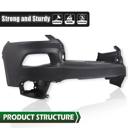 Solid Spare Fit For 2014-2018 Jeep Cherokee Front Upper Bumper Cover Replacement NEW