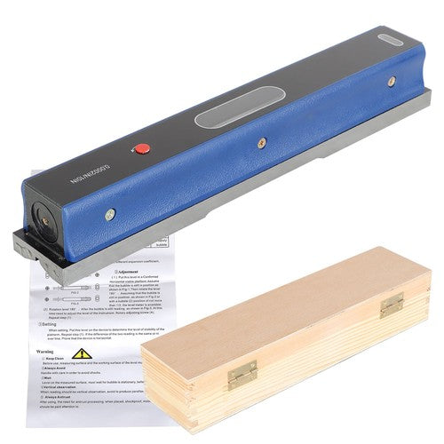Solid Spare 12'' Master Precision Level in Fitted Box For Machinist Tool 300mm 0.0002''/10''