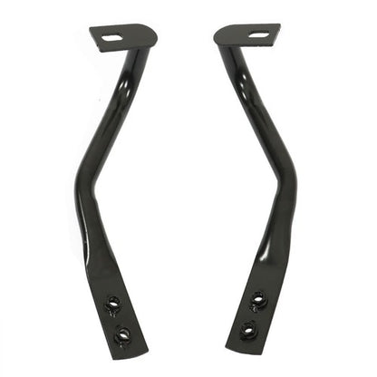 Solid Spare For 2007-2013 Chevy Silverado 1500 Black Metal Front Bumper Brace Bracket NEW