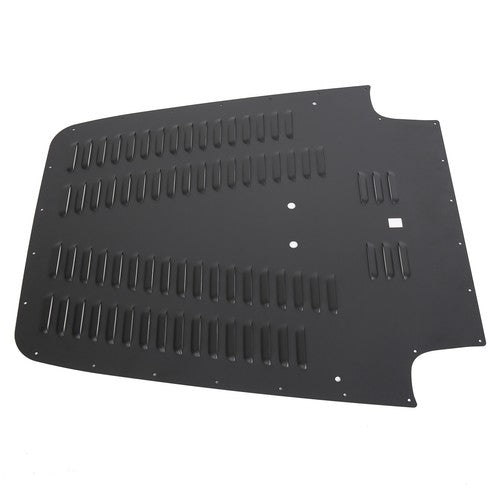 Solid Spare Vented Hood Louver Black For Jeep Wrangler TJ / LJ 2003 2004 2005 2006