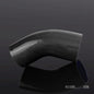 Solid Spare New 63mm - 102mm Silicone 45 Degree Elbow Reducer Pipe Hose Black