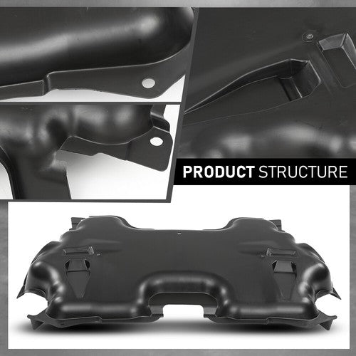 Solid Spare Front Engine Splash Shield Fit For 2003-2009 Mercedes-Benz E320 E350 2115242430