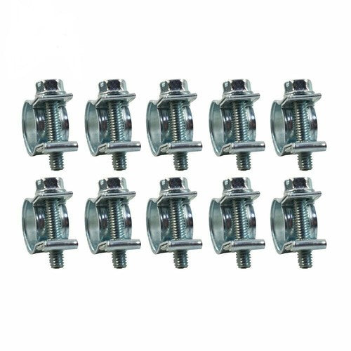 Solid Spare 1/4" FUEL INJECTION HOSE CLAMP / AUTO Fuel clamps?11mm-13mm?30 Pcs